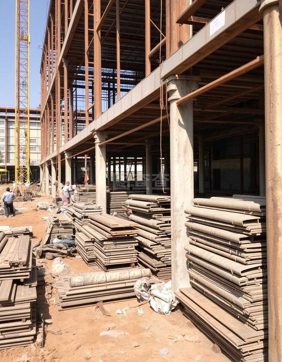 建筑工地鐵質建筑材料與金屬材料的應用與發(fā)展